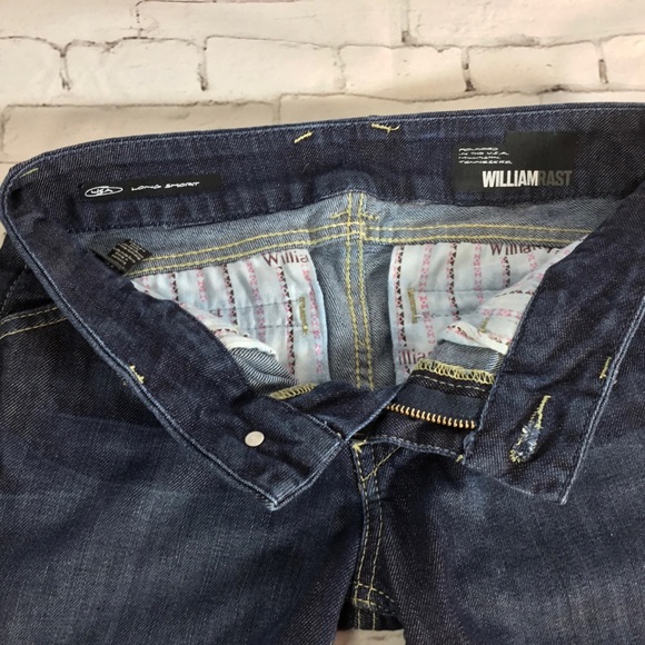 🎉HP🎉 William Rast Denim Jean Bermuda Shorts Size 26 EUC - Picture 5 of 12